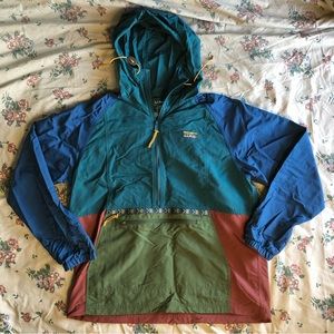 L.L. Bean Men’s Mountain Classic Anorak Multi-color Large